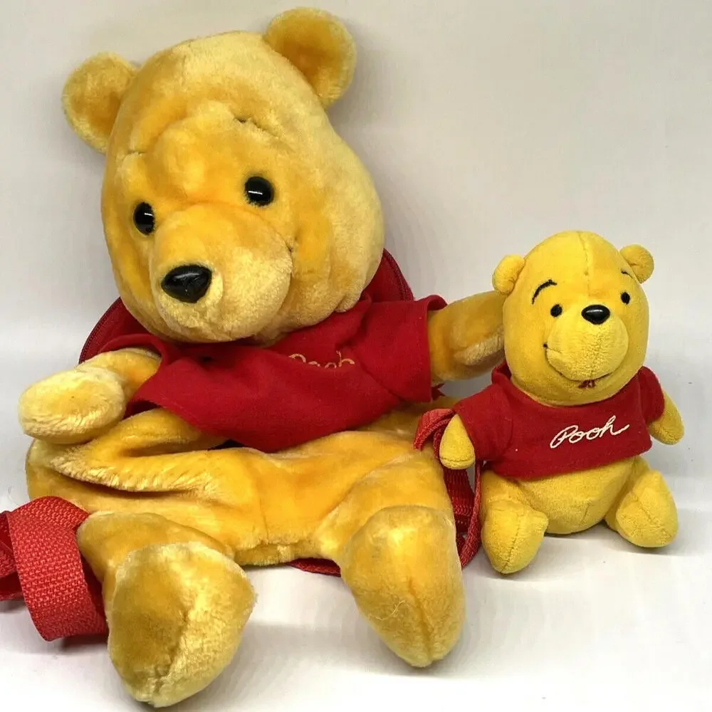 Winnie the Pooh BACKPACK and PLUSH By Pyramid‎ Handbags Vintage Disney